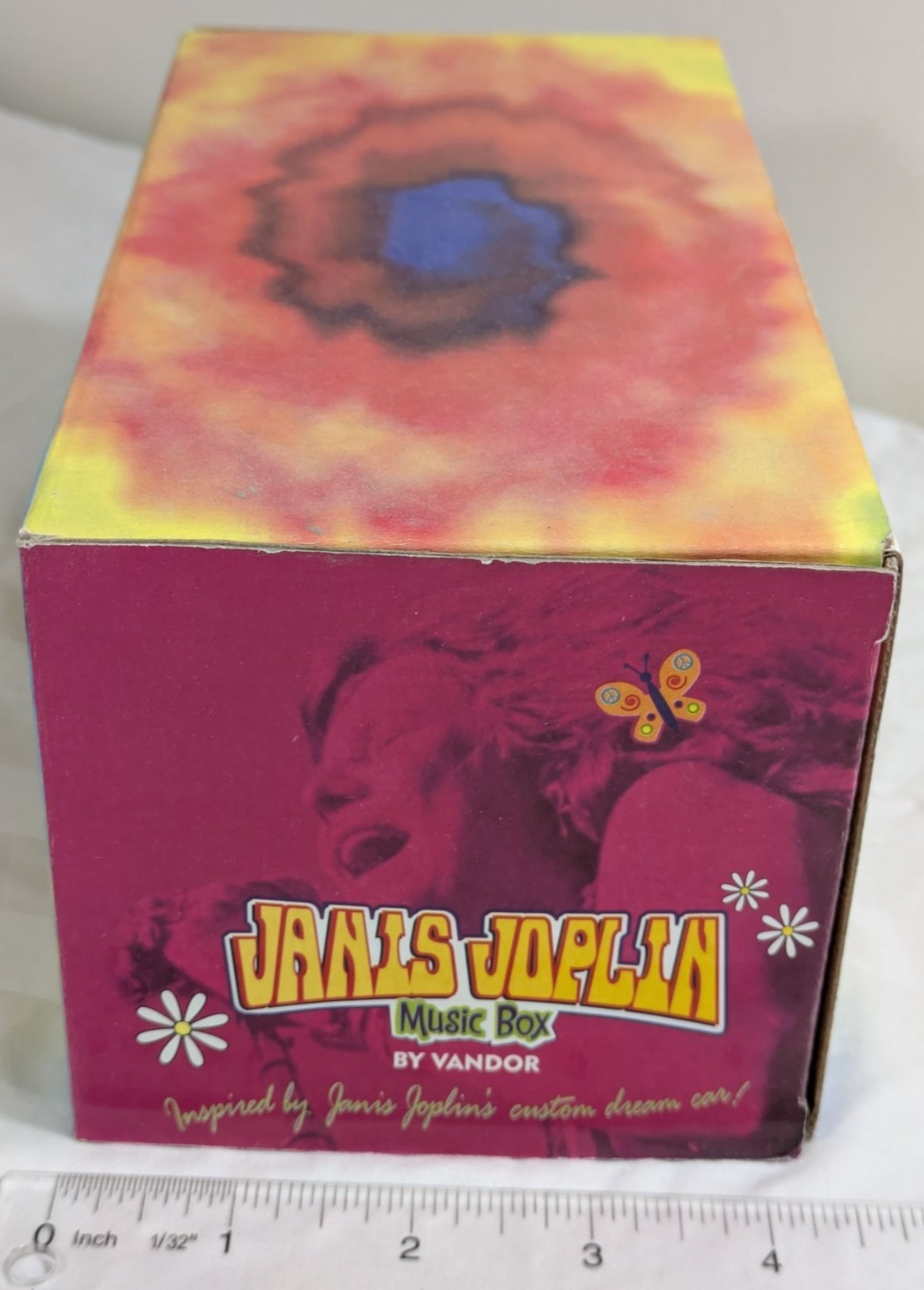 Janis Joplin 1964 356 Porsche Cabriolet Music Box Jar Tune Mercedes Benz Ceramic