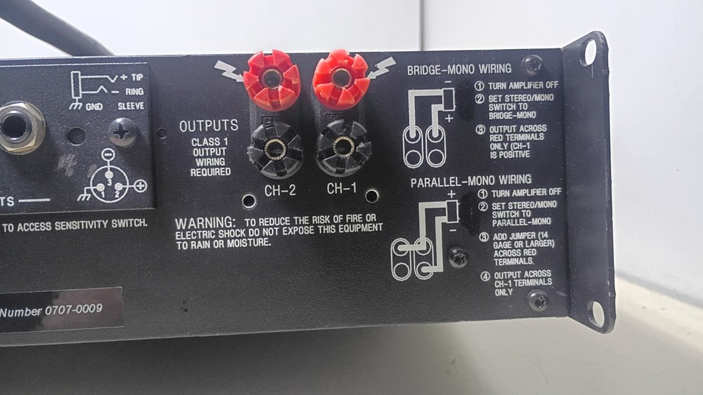 Great Condition Venable Instruments VLA1000 Linear Amplifier W/ PIP2 FXQ2 Module