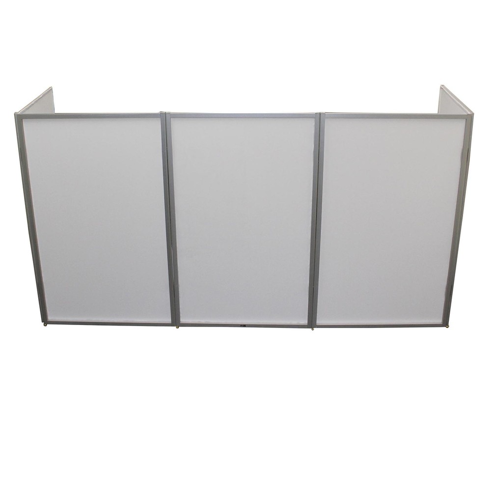 ProX XF-5X3048S 5 Panel Silver Frame DJ Facade W/Quick Release 180 Deg. Hinges