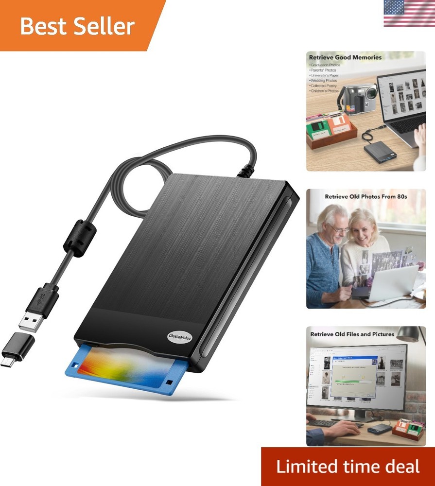 New External Floppy Drive USB A&C