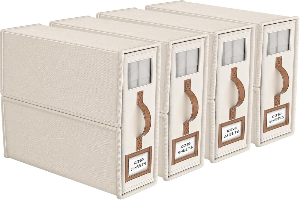 Space-Saving Foldable Bedding Storage for King/Queen Sizes - Stylish & Practical