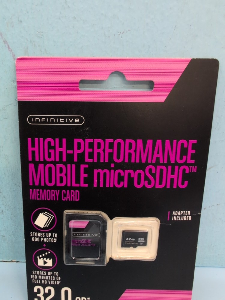 Infinitive Micro SDHC Memory Card 32GB 1.0 EA
