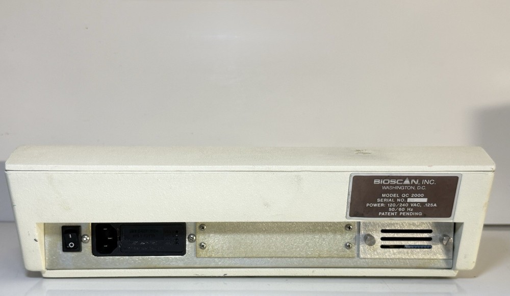 Bioscan QC-2000 Scanner Radioactivity Counter Lab