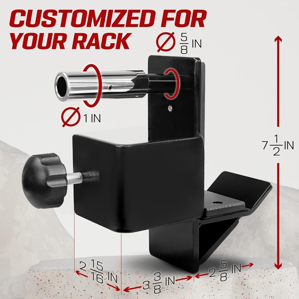 Power Rack Accessories with Lock Knob