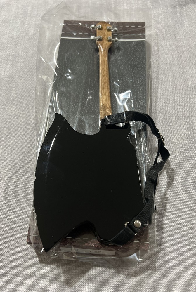Kiss Mini Axe Guitar Memorabilia