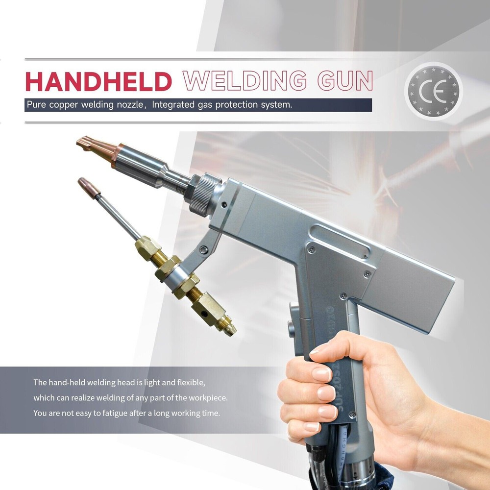 US Stock Handheld Raycus Laser Machine 1500W Multi-function Welding Cleaning