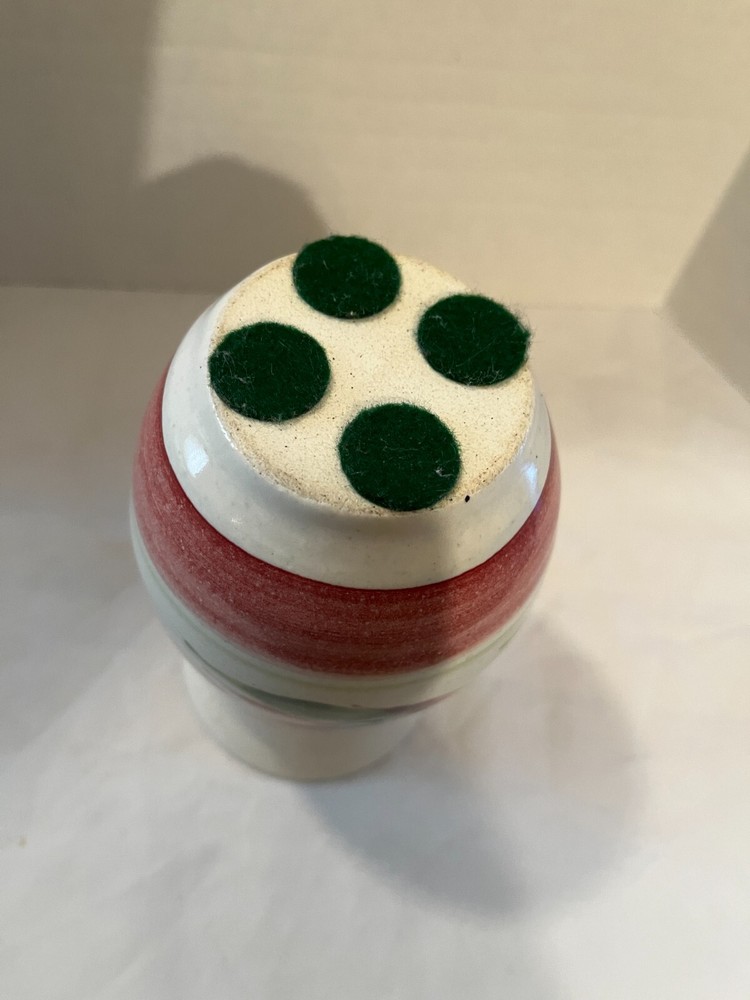 Vase small stoneware pottery floral