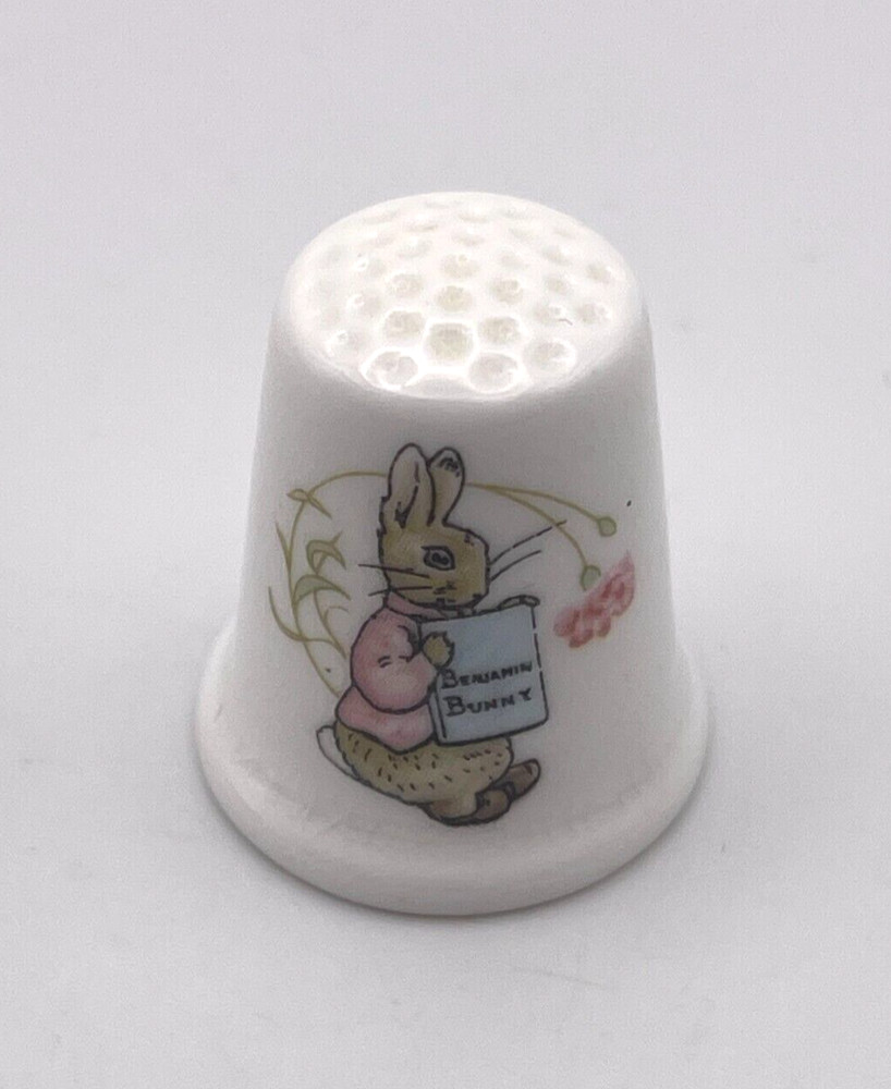 Wedgwood Beatrix Potter Benjamin Bunny Thimble