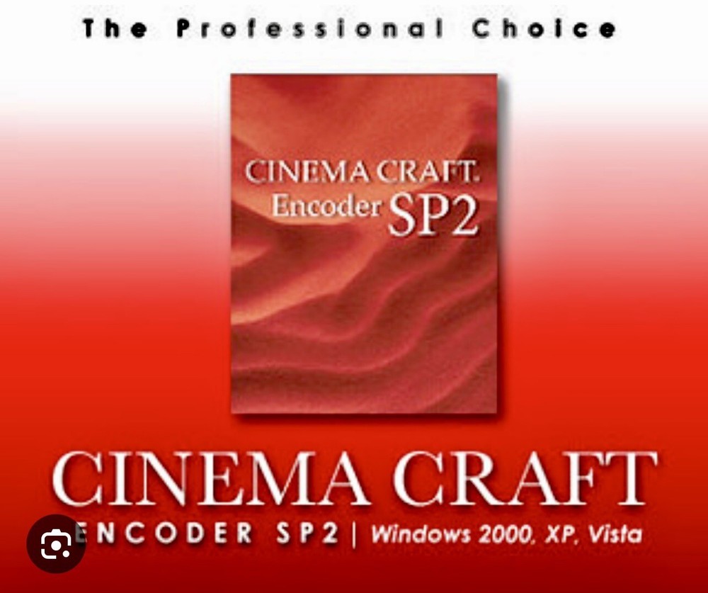 Cinema Craft Encoder SP2  Video Editing Software Windows.
