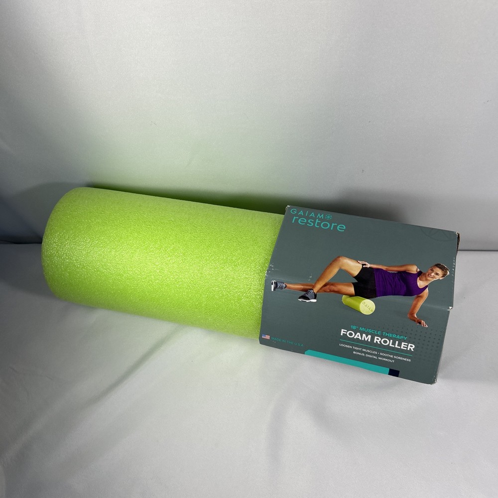 Gaiam -Restore Earth Friendly 18" Foam Roller Never Used