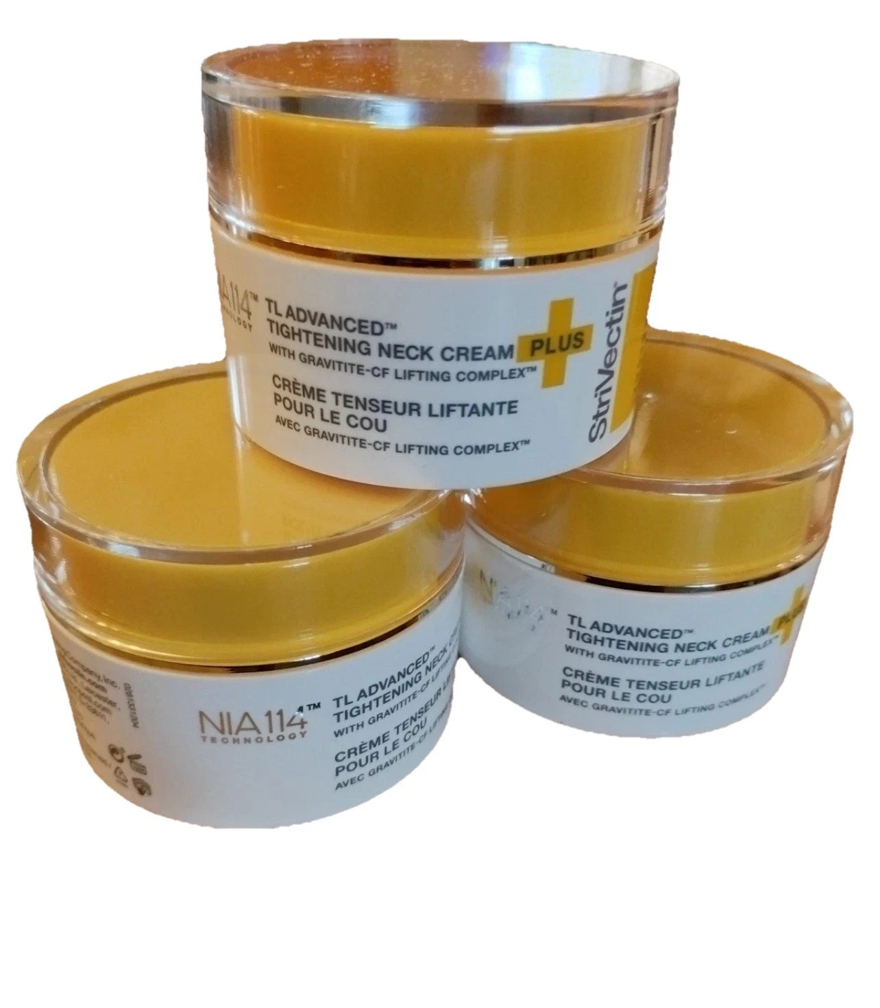 3x Strivectin TL advanced Neck Tightening Cream with NIA114, 1oz (3oz total)NEW