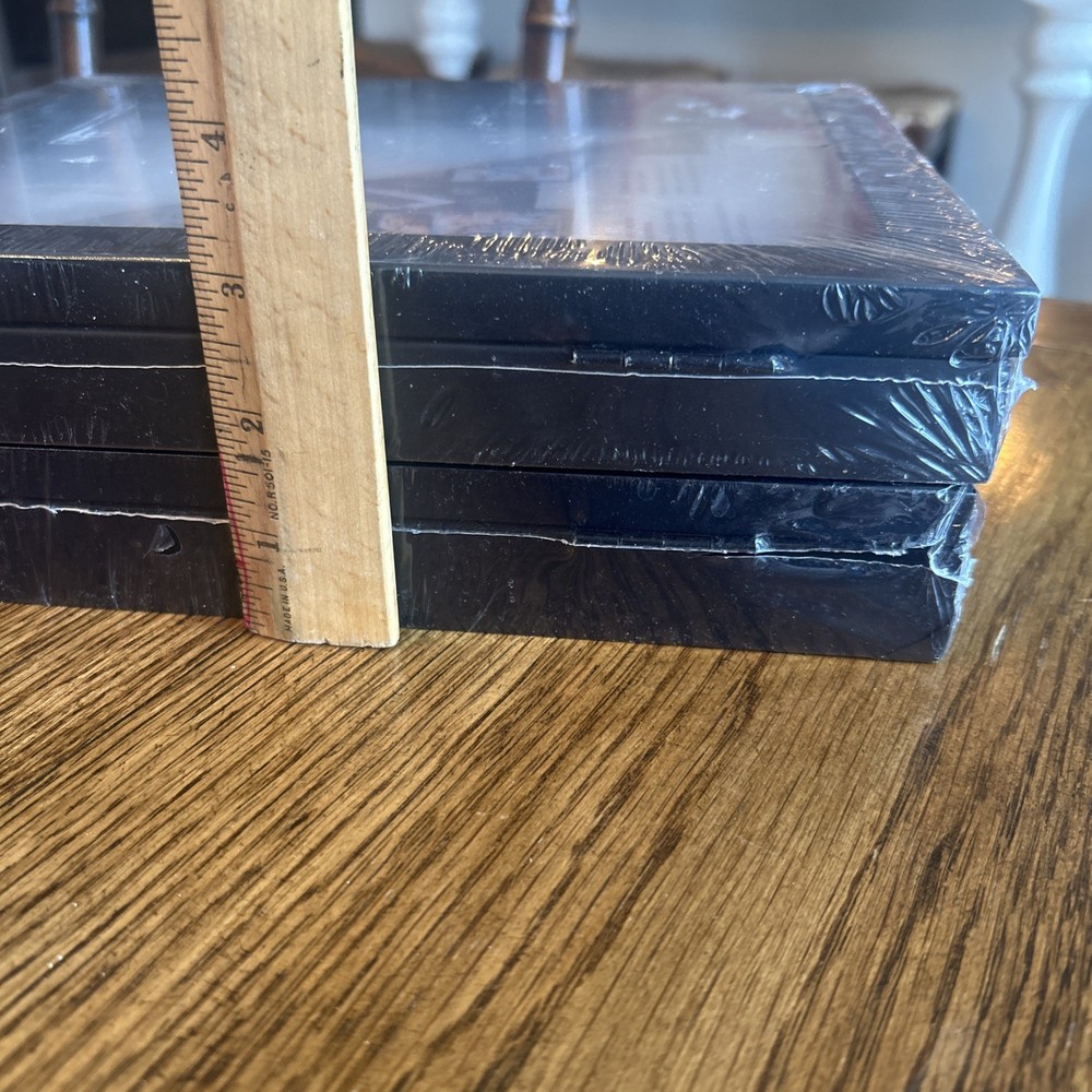 (2) 8” X 10” Display Cases, Solid Wood, Hinged, New