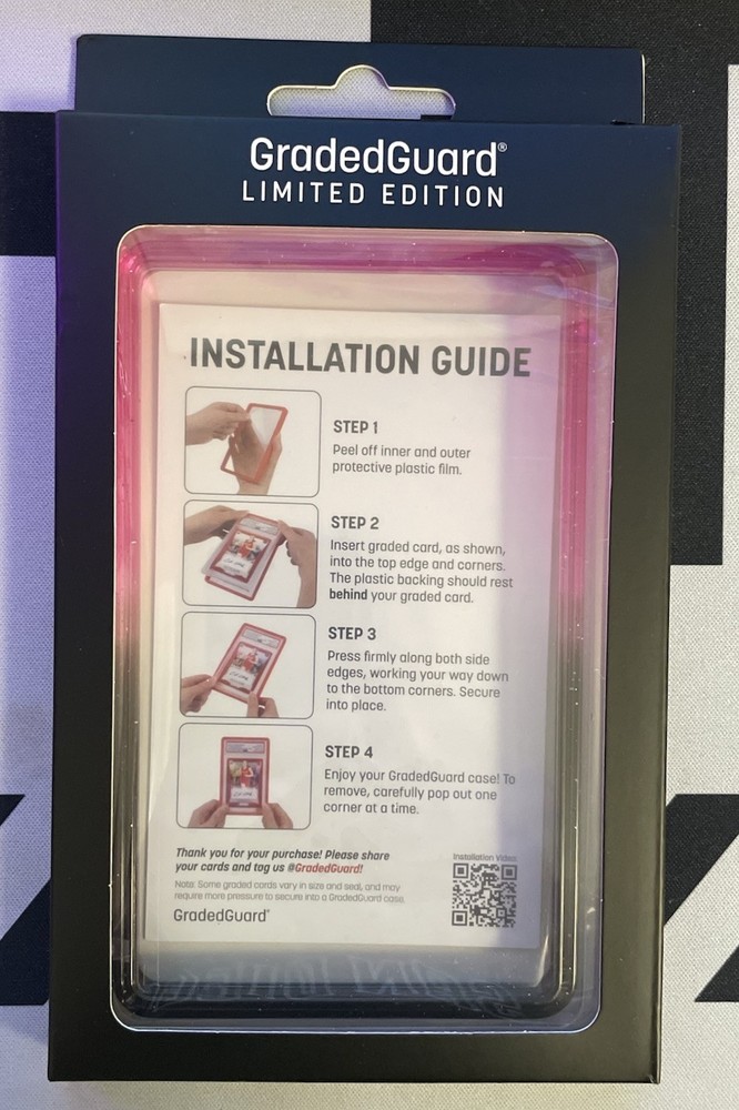 TWO (2x) GradedGuard CGC Graded Guard Card Protector - Nebula