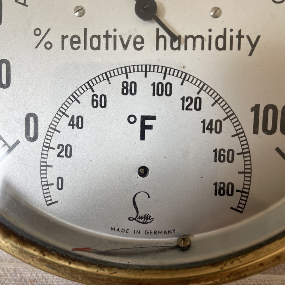Vintage Abbeon Supply Co. - Relative Humidity & Temperature Indicator Model M2A4