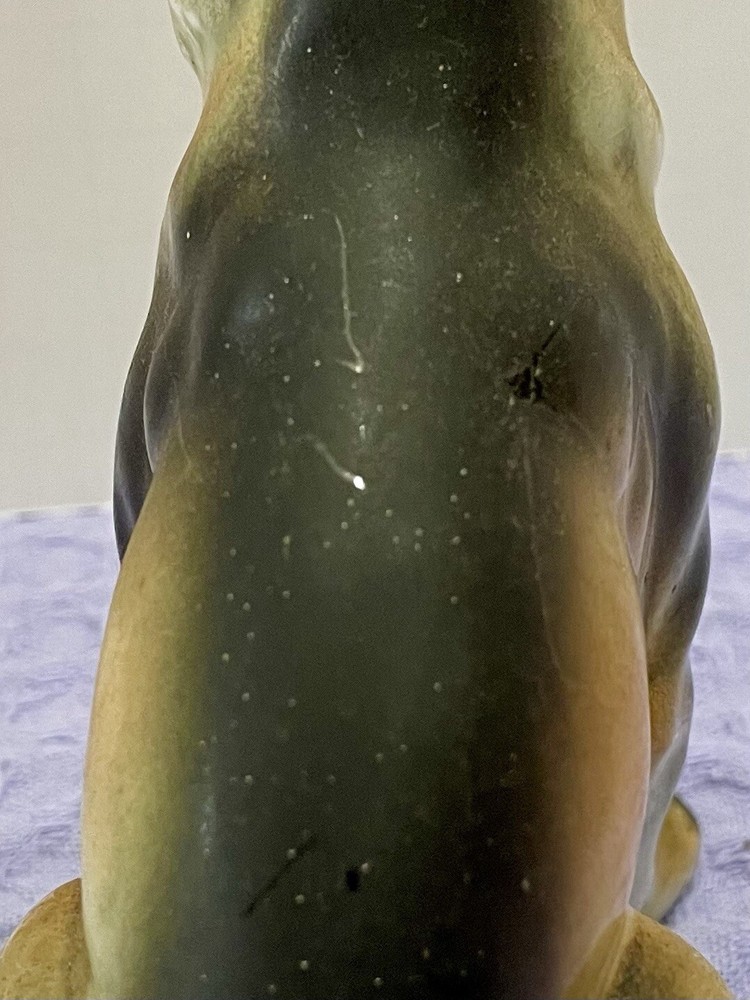 German Shepherd Figurine Vintage