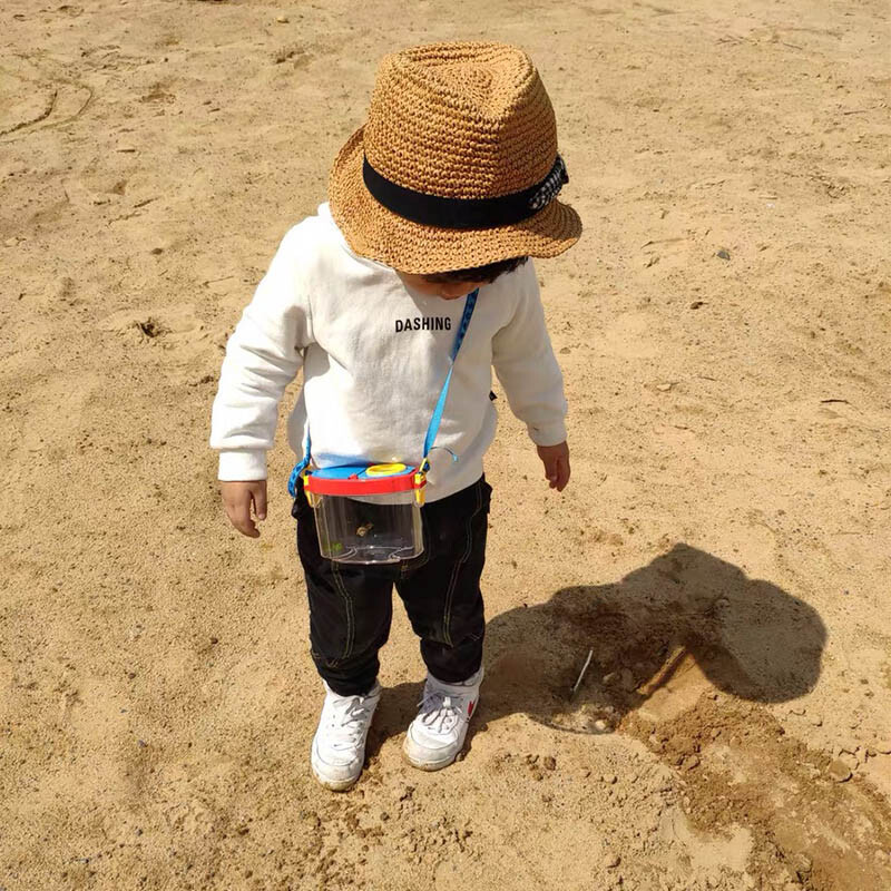 Insect Observation Viewer Transparent Bug Collection Case Children Exploration