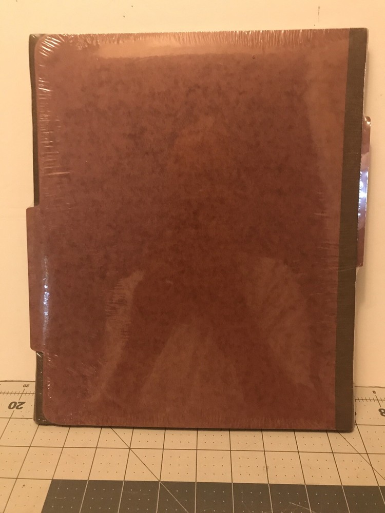 Durable Pressboard Classification Folders 5-Pack Red **NEW** -10003-