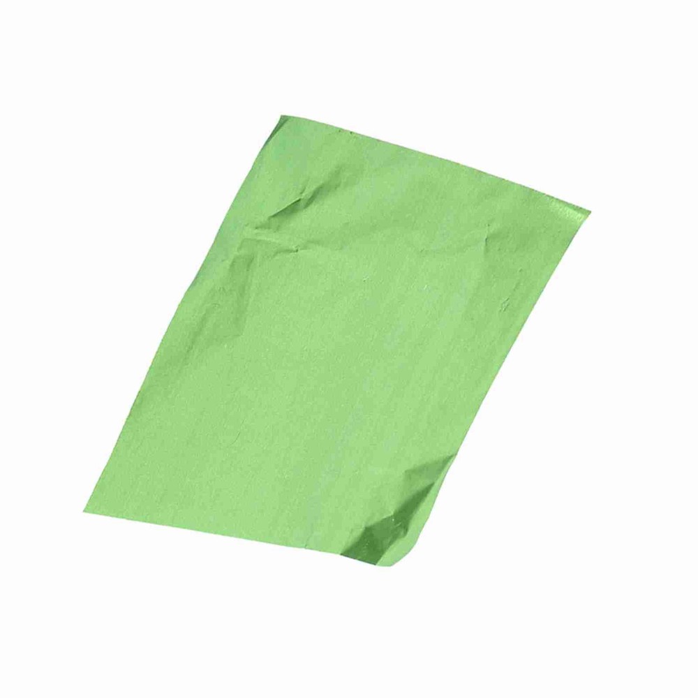 100Pcs Green Square Candy Making Foil Wrappers For Chocolate 3x3