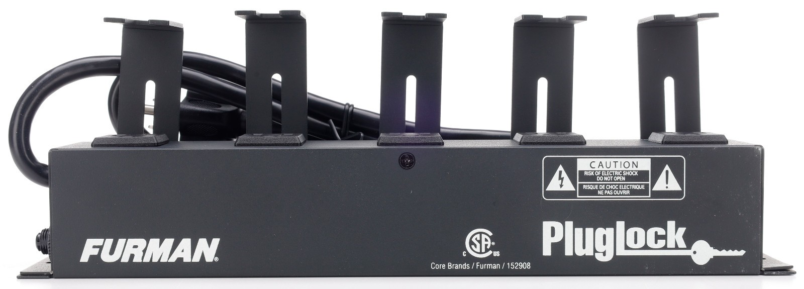 Furman Plug Lock Locking Outlet Strip