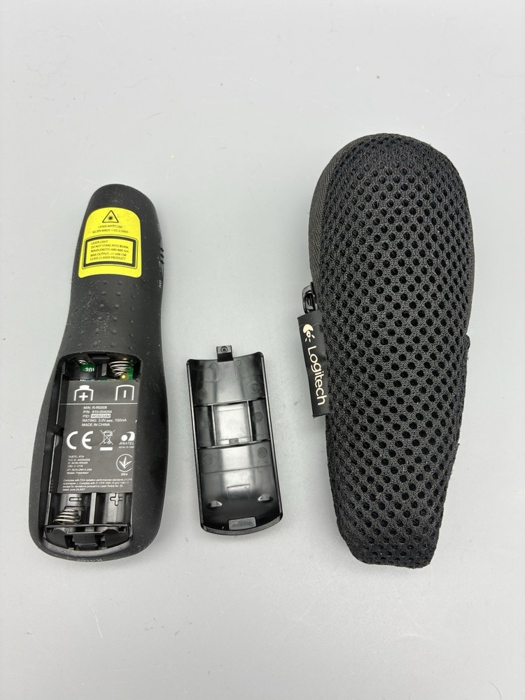 Logitech R-R0008 Wireless Presentation Remote Clicker Laser Pointer