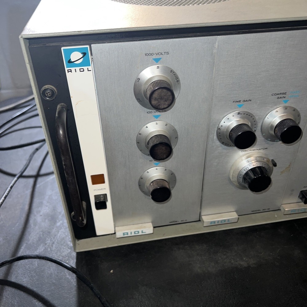 RIDL Radiation Instrument Development Laboratory Model 29-1 With Detector