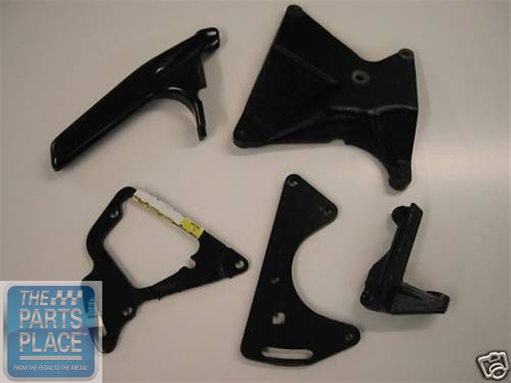 1971-75 Chevrolet Big Block AC Compressor Bracket Set (5 Pieces)