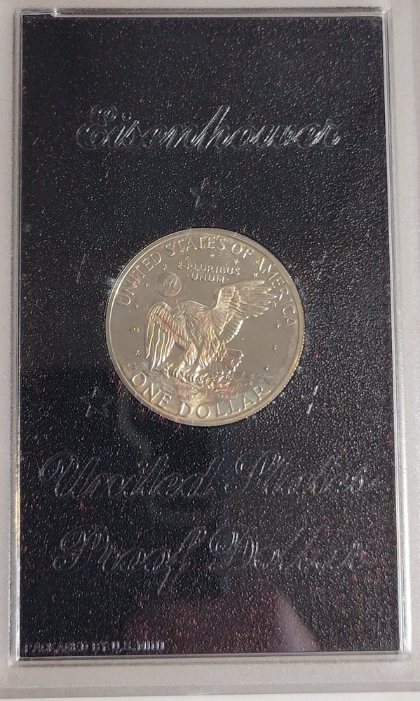 1971 S Eisenhower Silver Dollar US Proof Coin Set