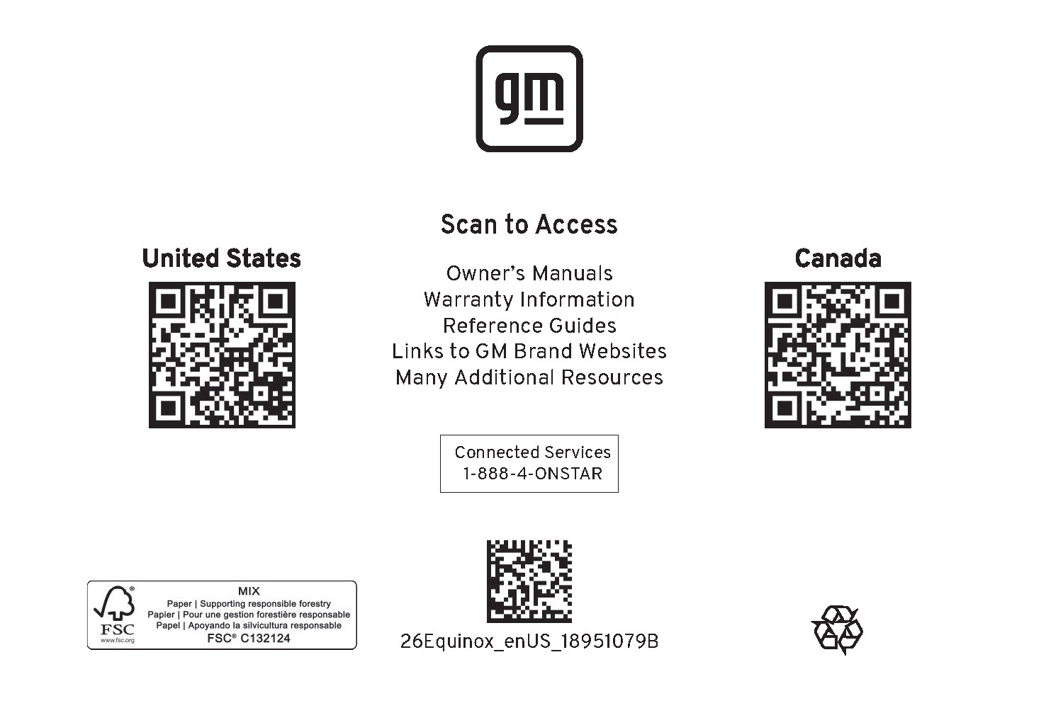 2026 Chevrolet Equinox Owners Manual User Guide