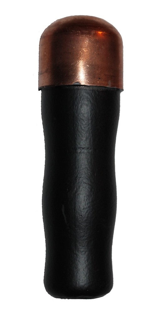 1-5/8" Copper Bopper: flint knapping tools, flintknapping, billet