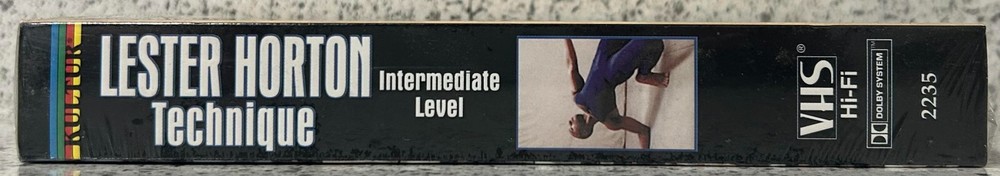 Lester Horton Technique Complete New VHS Set Warm-Up Intermediate Advanced Level