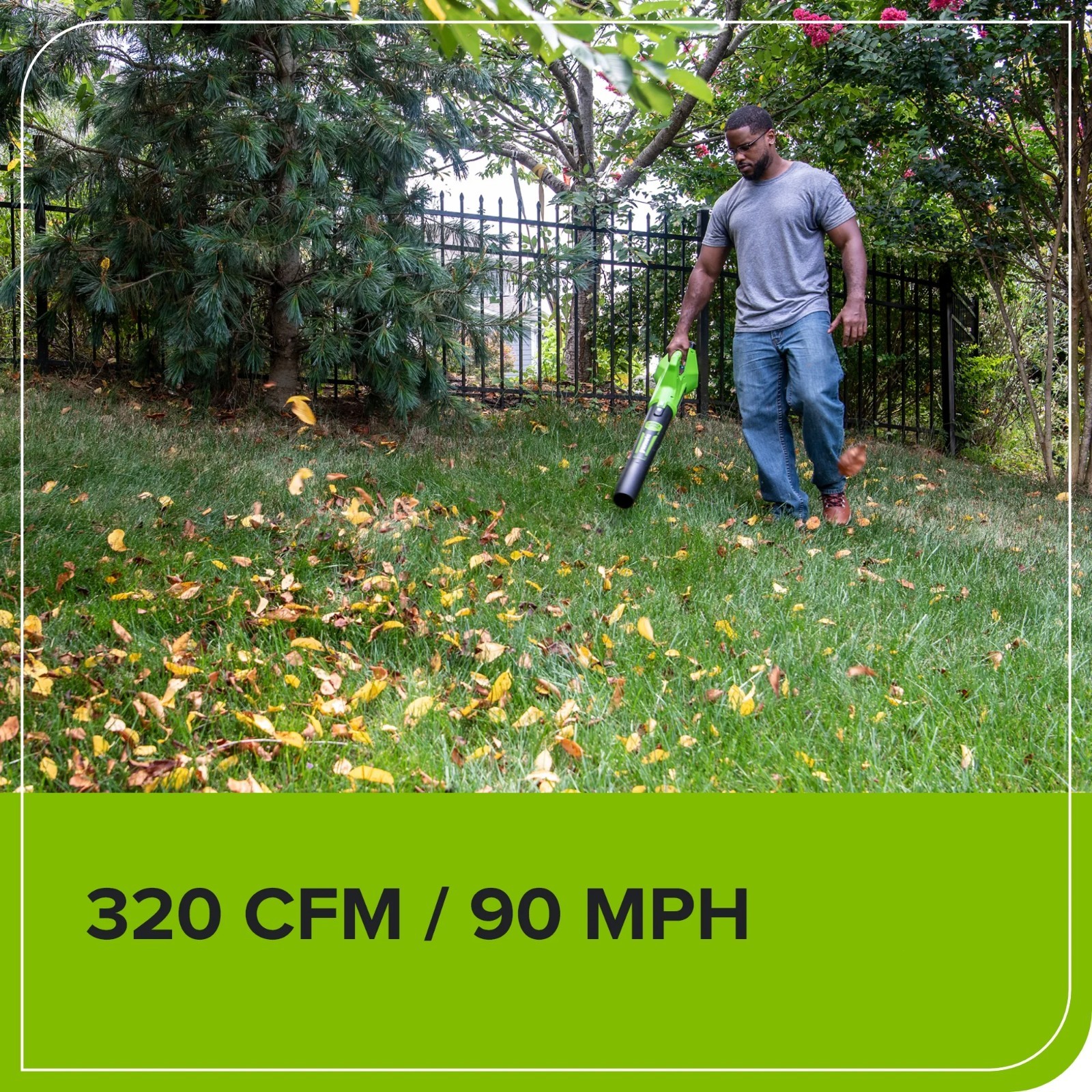 Greenworks 24V 12" Cordless String Trimmer/Edger(2-in-1) and Blower Combo Kit