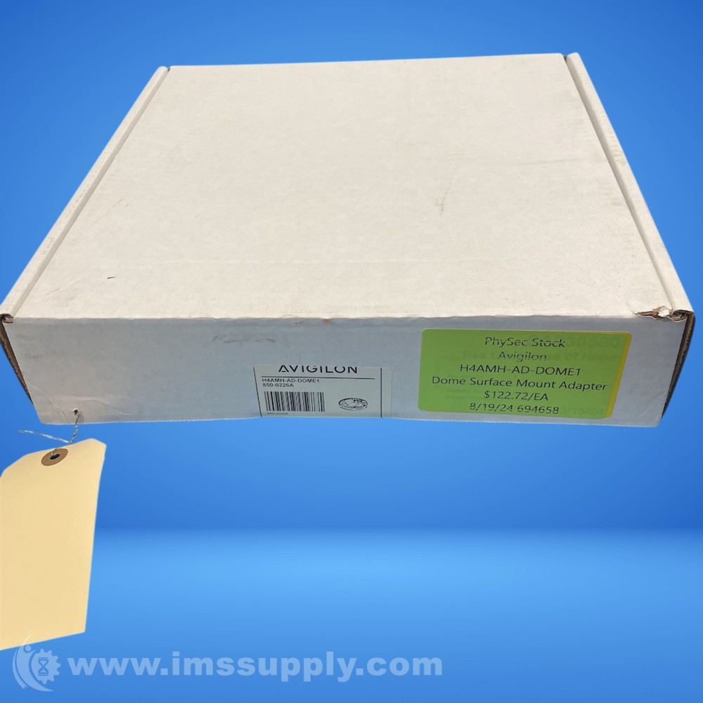 Avigilon H4AMH-AD-DOME1 Dome Surface Mount Adapter FNFP