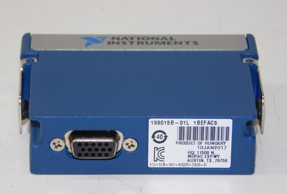 National Instruments NI 9205 32 Channel Analog Input Module 199015B-01L Unit