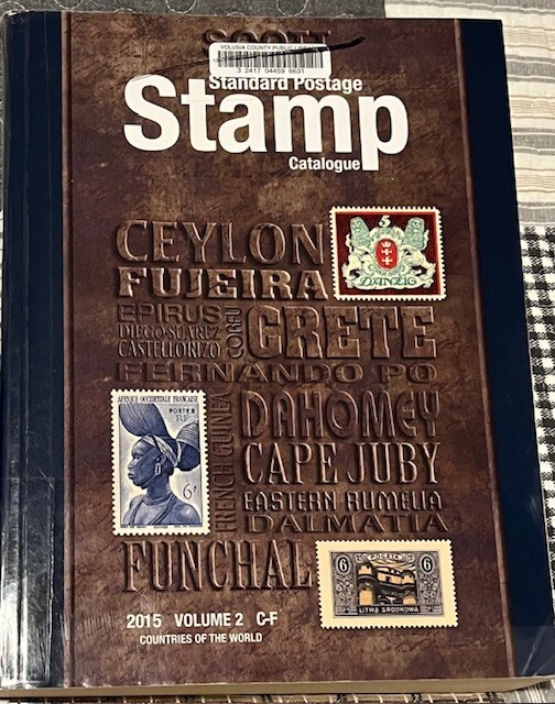2015 Scott Standard Postage Stamp Catalog Vol 2 C-F