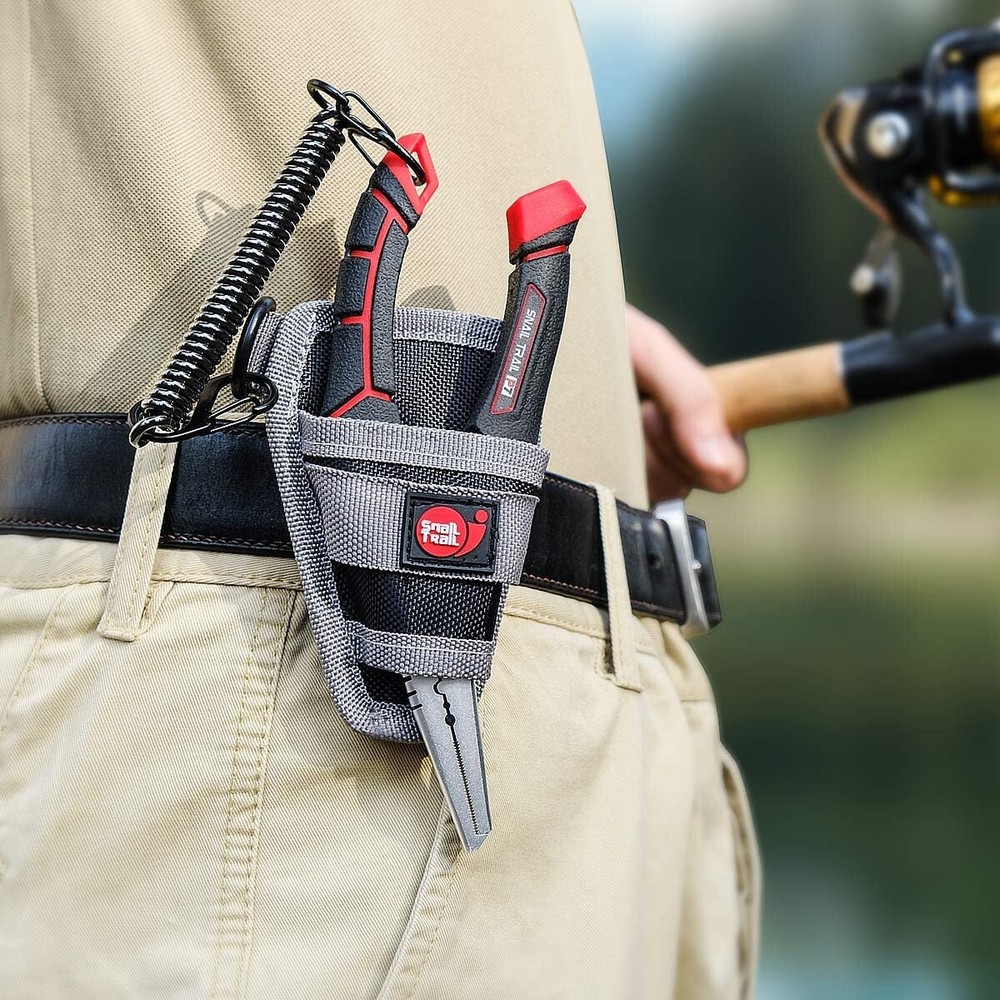 Fishing Split Ring Pliers Gripper Hook Remover Braid Cutters Open Ring Cutting