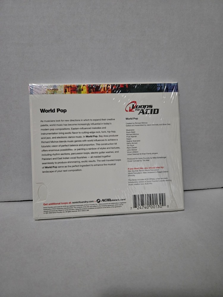 SONICFOUNDRY _ LOOPS FOR ACID _ WORLD POP