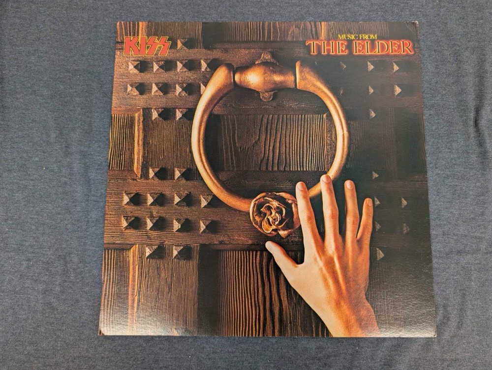 KISS Music From The Elder Vinyl LP 1981 Cult Classic Concept Album Insert