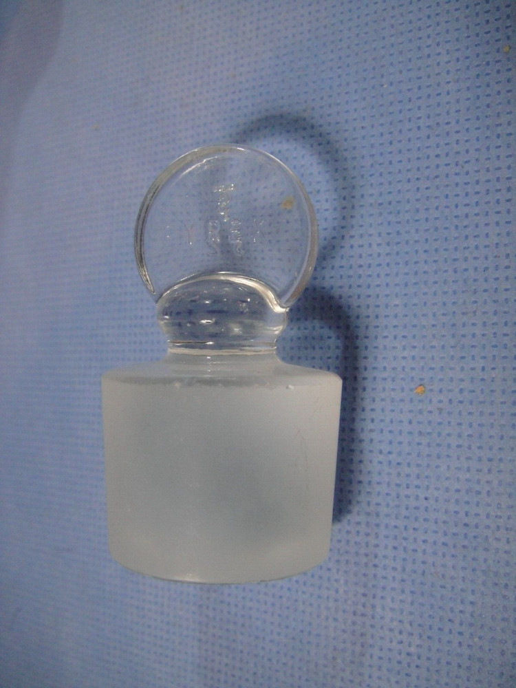 Pyrex St32 Solid Glass Penny Head Stopper