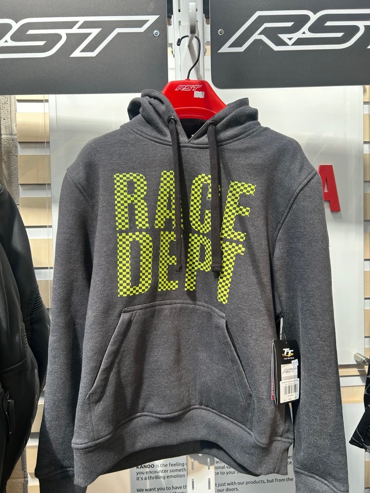 RST PULLOVER RACE HOODIE 47 GREY/GREEN