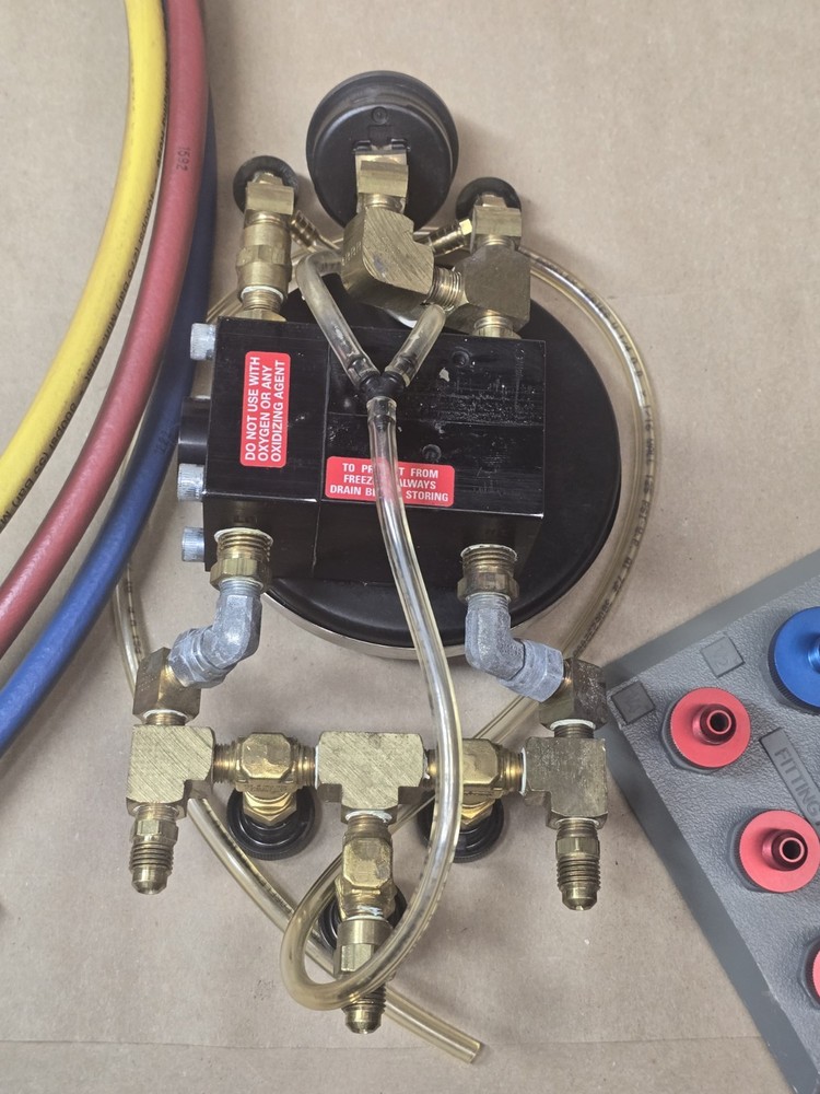 Backflow Test Kit | Comparable to Watts TK-99E Test Gauge Kit w/adapters set