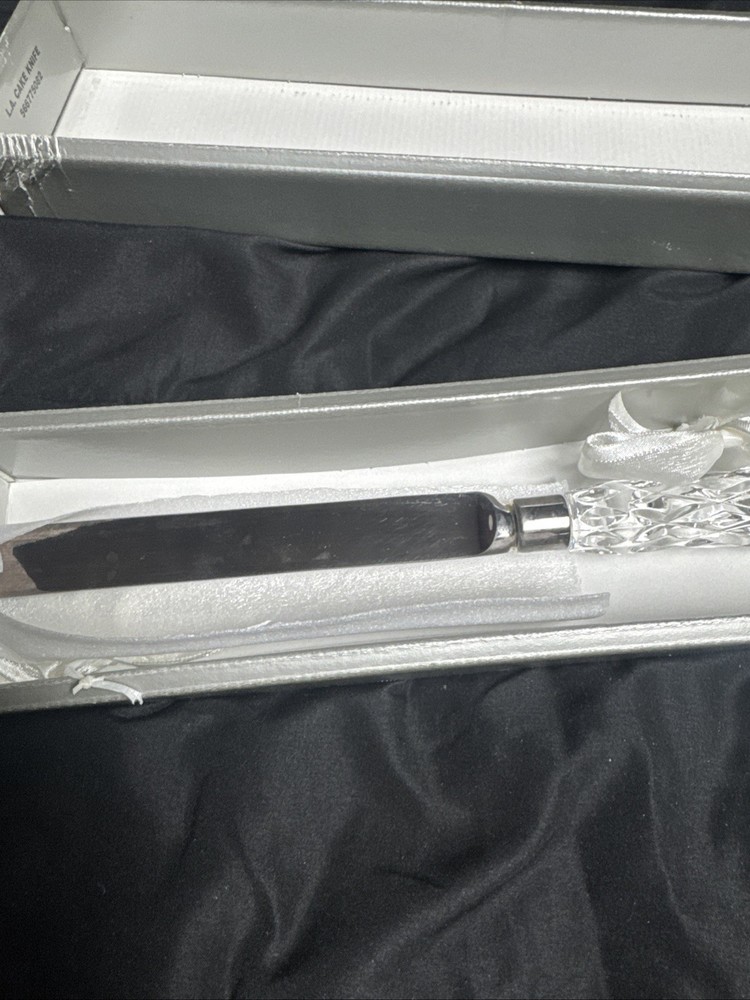 Gorham Lady Anne Crystal Cake Knife