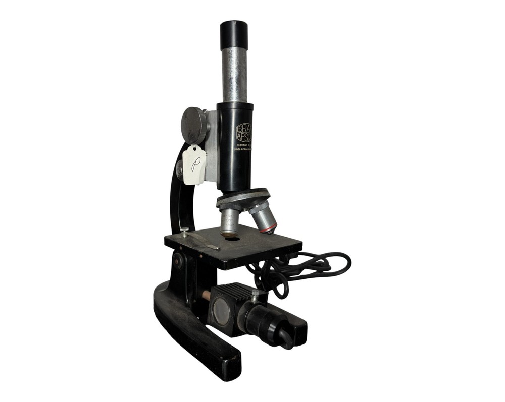 Graf-Apsco Microscope Made in West Germany