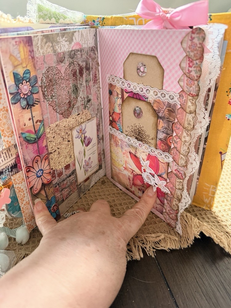 “Spring Sunshine”-Handmade Junk Journal