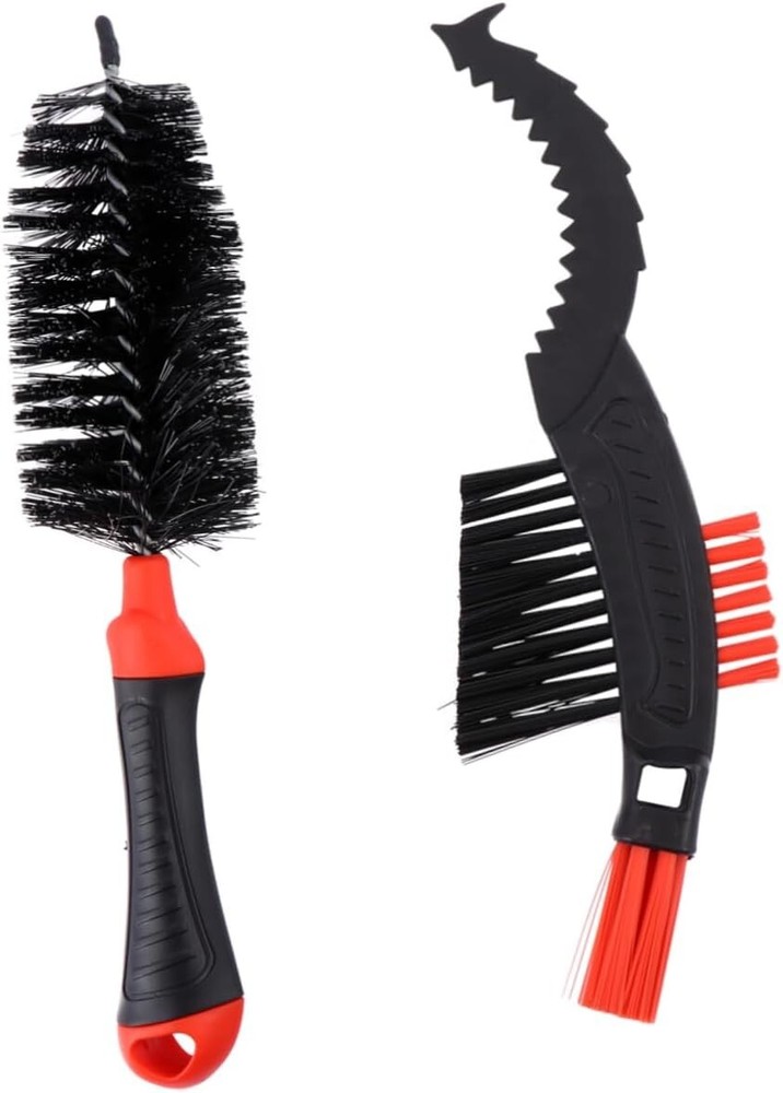 Bicycle Cleaning Brushes Chain/Gear Maintence Tool Kit 2pc Set