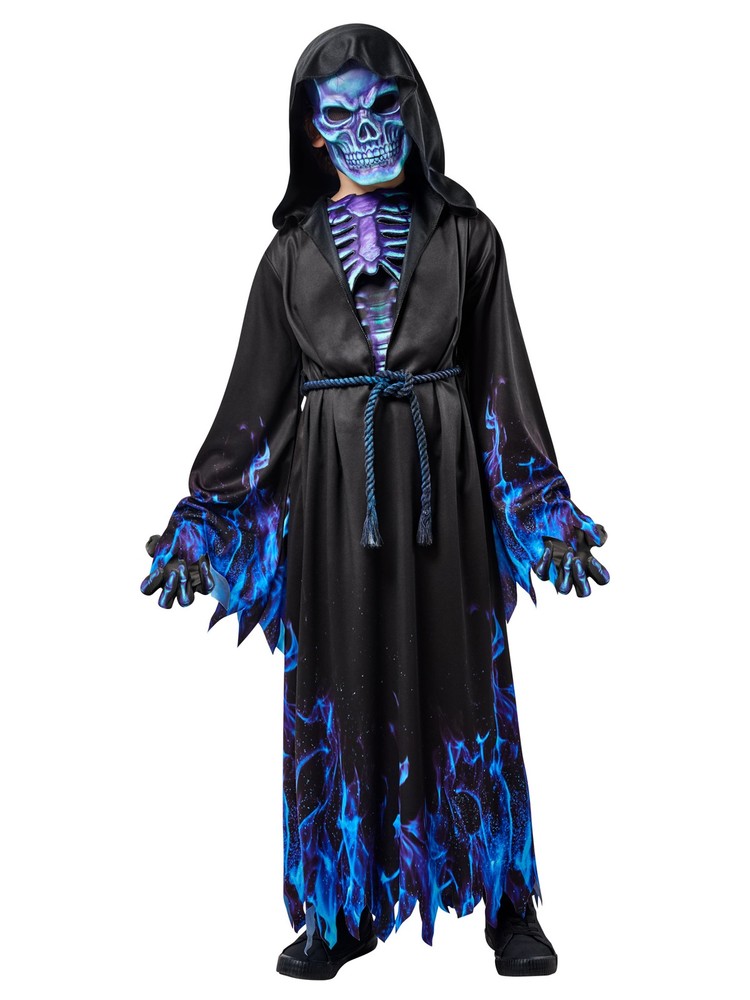 Blue Reaper Child Costume