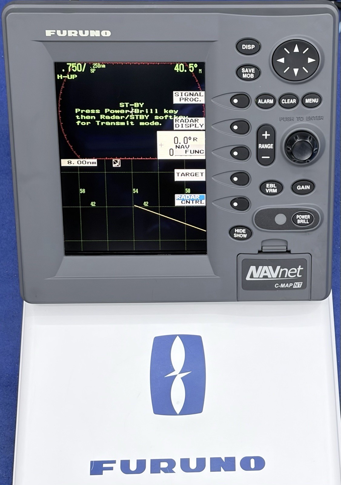 Furuno RDP-143 NavNet 1 Radar C-Map NT Chartplotter Display- Serviced & Tested!