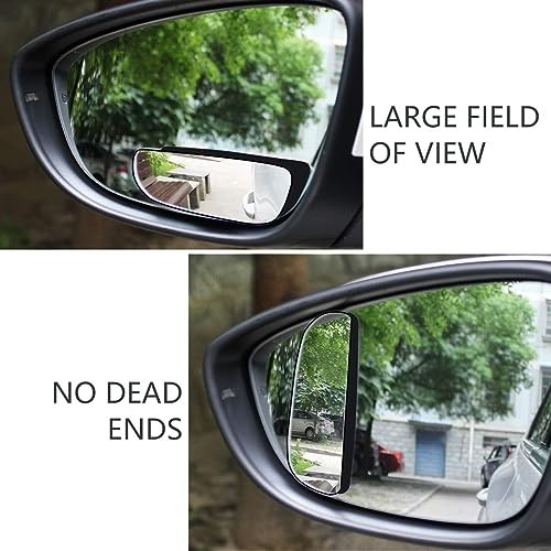 Blind Spot Mirror Adjustable Car Auxiliary Universal Wide Angle Rectangle