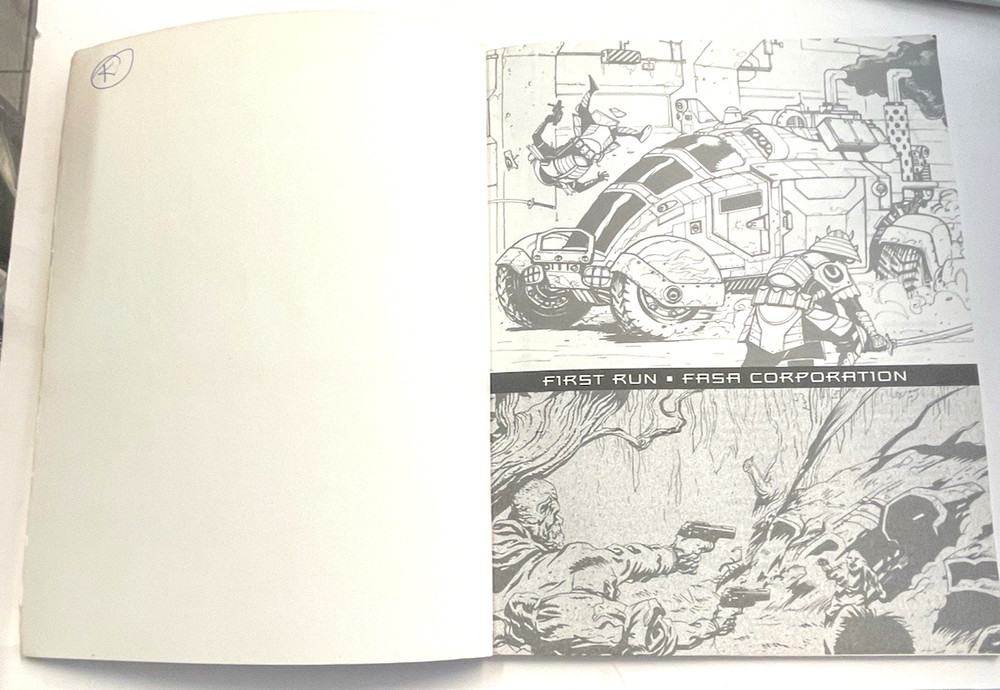 🔥Shadowrun First Run 7329 RPG