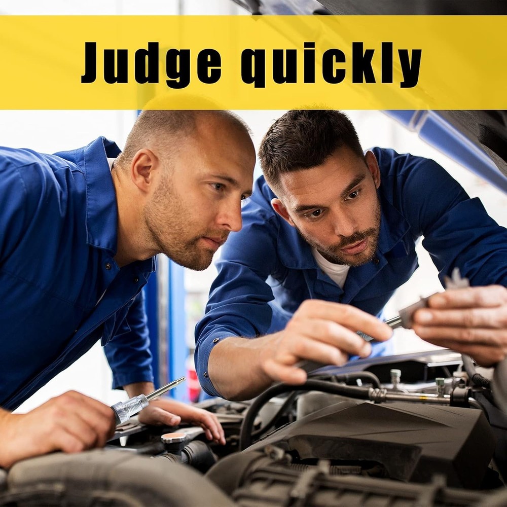 Inline Spark Plug Tester Engine Straight Boot Ignition Tester Light Lawnmower