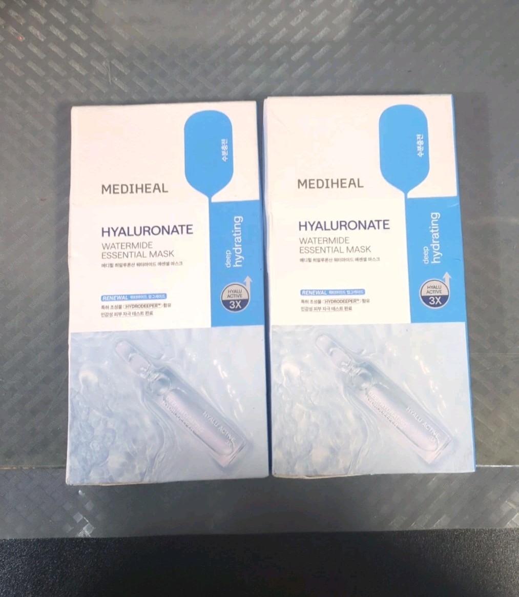 Mediheal Hyaluronate Watermide Face Masks 8 Packs - Hydrating Sheet Mask #98